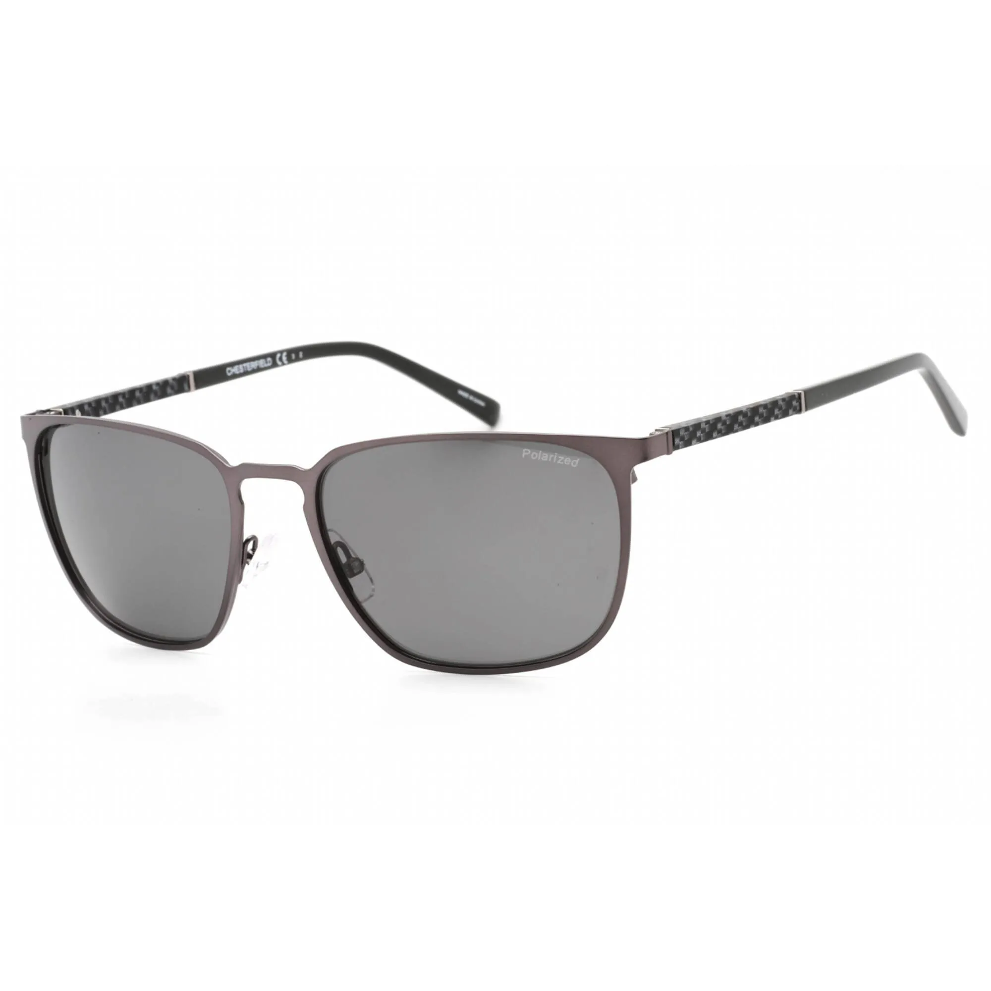 Chesterfield Men's Sunglasses - Matte Grey Metal Full Rim Frame | CH 19/S 0FRE M9