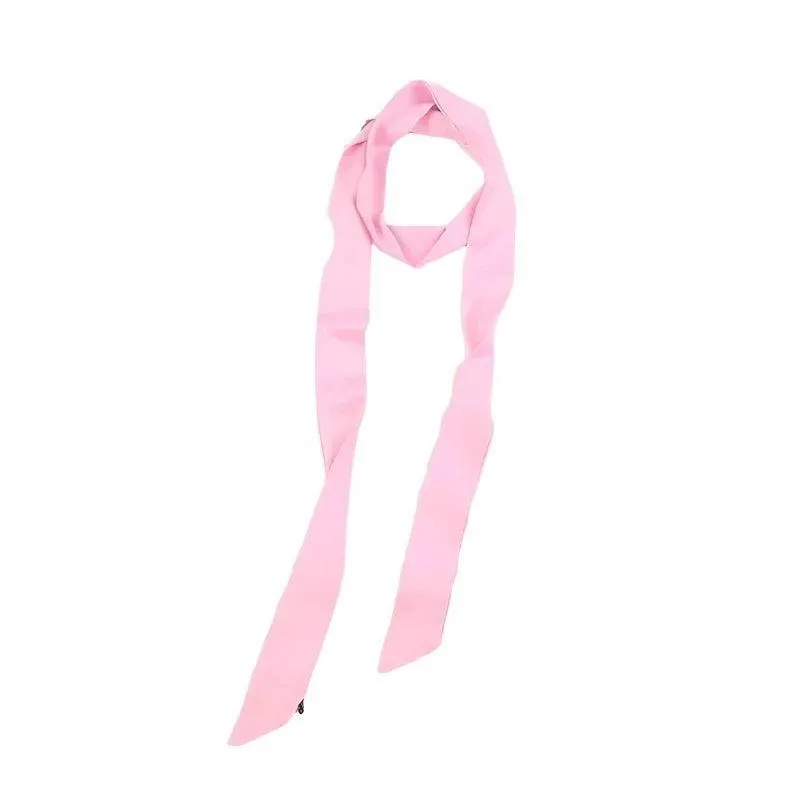 Chiffon Silk Scarf, Luxury Fashion Accessory, Versatile Wearable, Soft & Lightweight, Elegant Design, Perfect for All Seasons, 74.8in Length