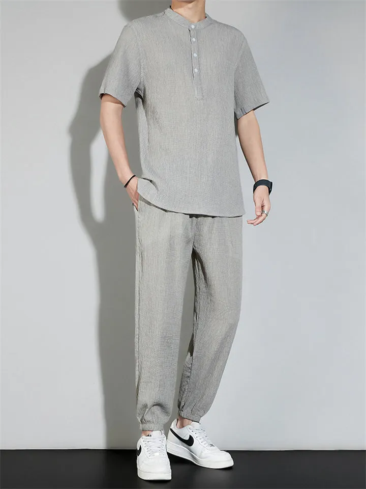 Chinese Style Comfortable Relaxed Tang Suit Men's Outfits
