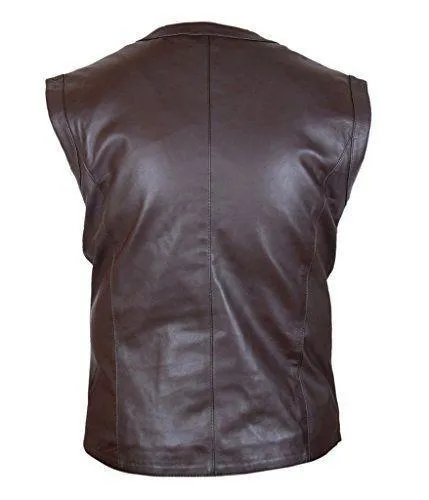 Chris Pratt Owen Jurassic World Premium Leather Vest by TJS