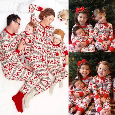 Christmas Two-Piece Family Pajamas Set