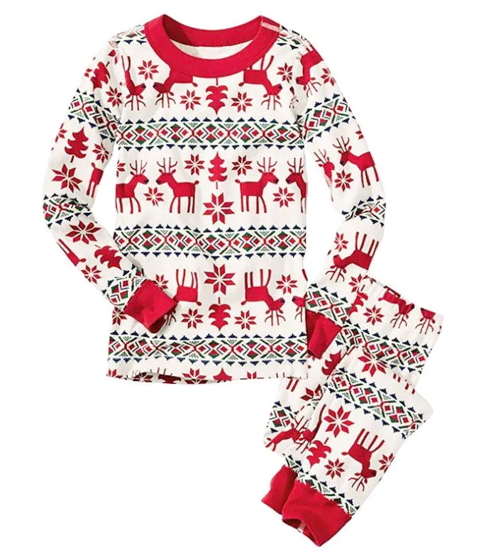 Christmas Two-Piece Family Pajamas Set