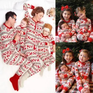 Christmas Two-Piece Family Pajamas Set