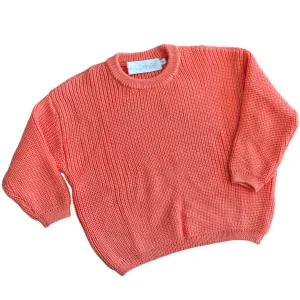 Chunky Knit Sweater - Cantaloupe
