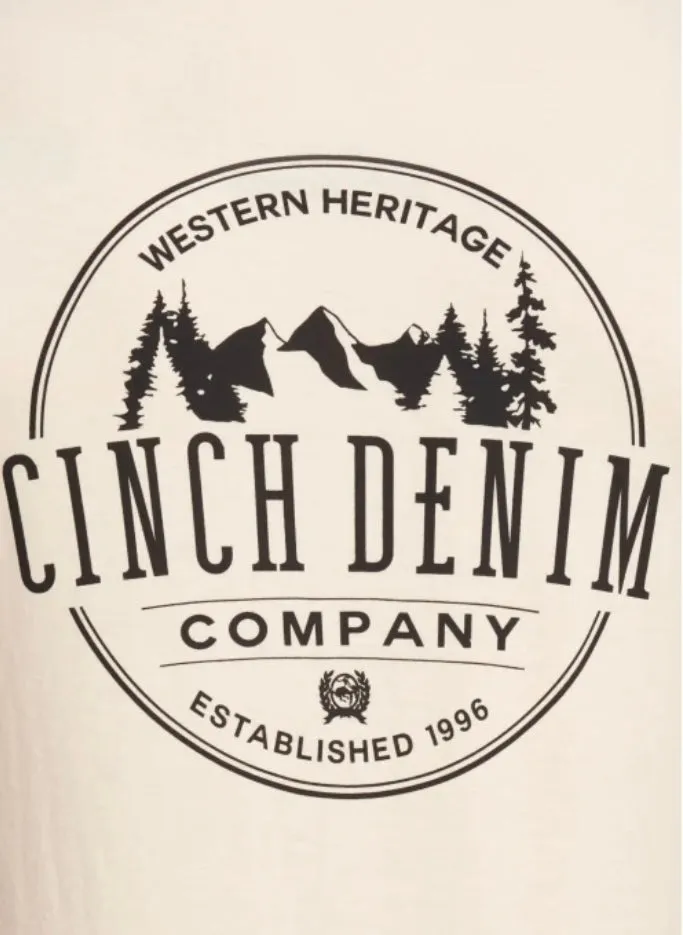 Cinch Denim Co. Graphic Short Sleeve T-Shirt - Cream