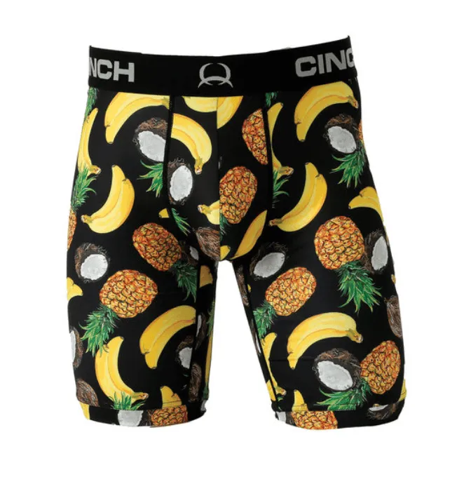 Cinch Men's 9"  Pineapple Boxer Briefs MXY6001021