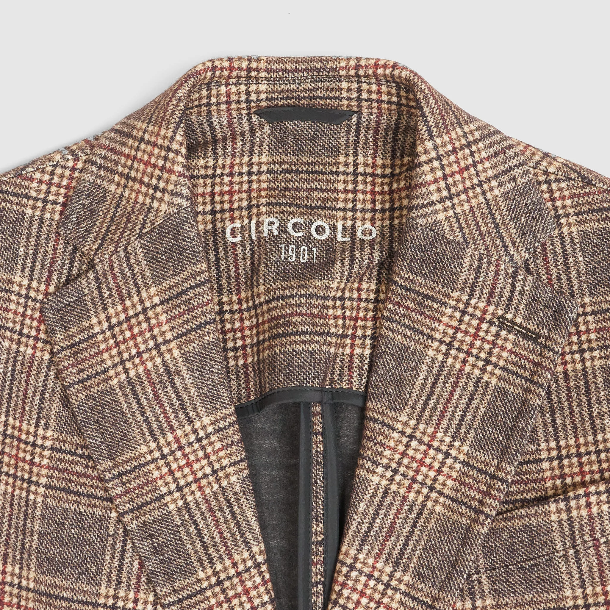 Circolo 1901 Easy To Wear Men's Plaid Blazer