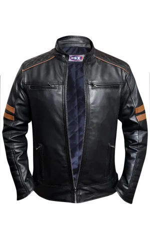 CLASSIC BLOUSON SHEEP NAPPA LEATHER JACKETS 1169