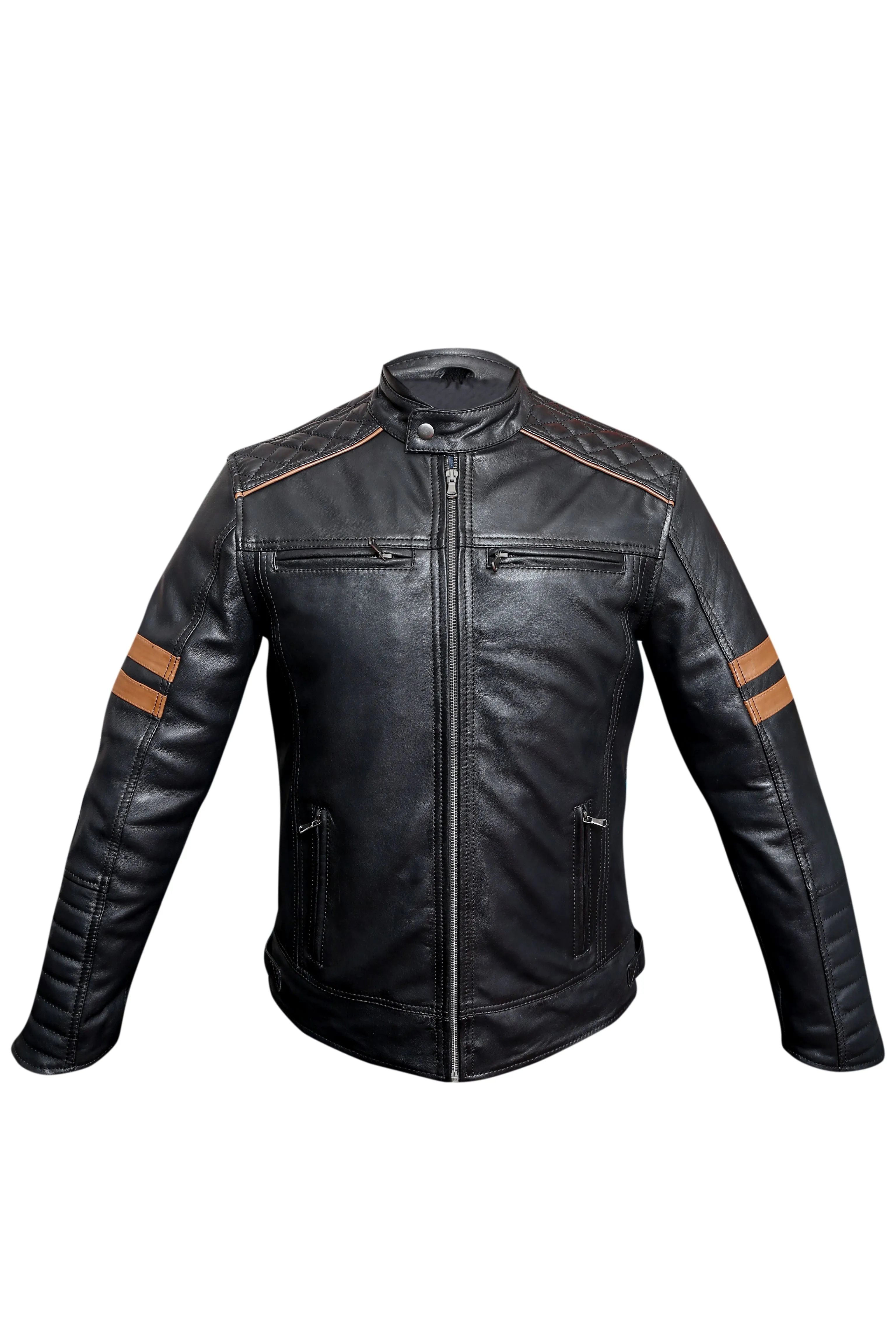 CLASSIC BLOUSON SHEEP NAPPA LEATHER JACKETS 1169