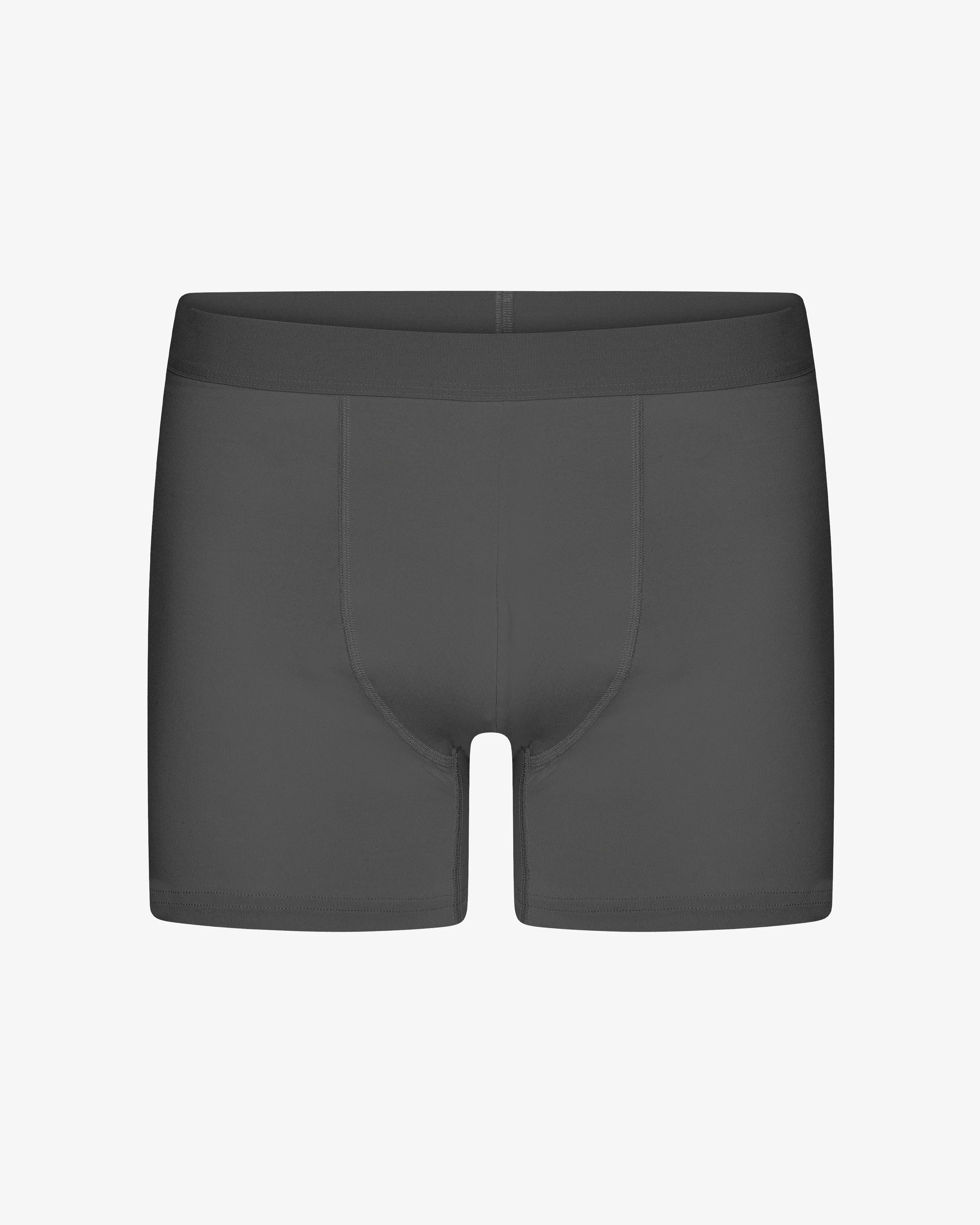 Classic Organic Boxer Briefs - Lava Grey