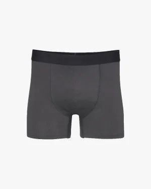 Colorful Standard Classic Organic Boxer Briefs - Lava Grey