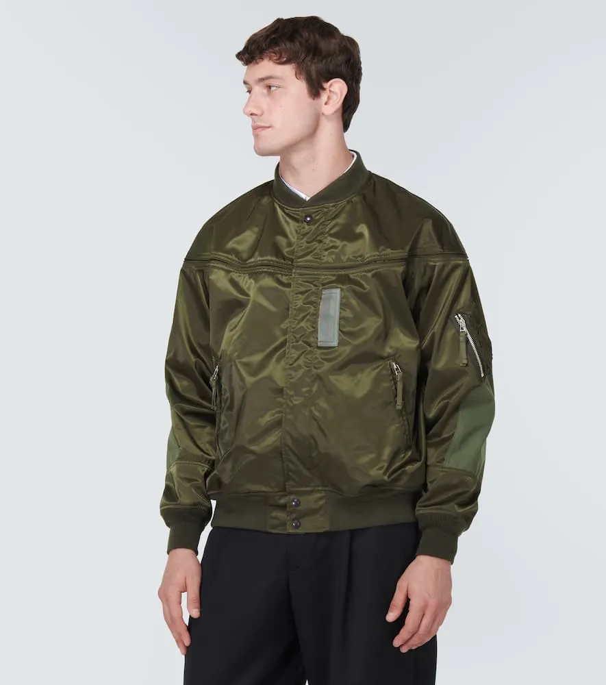 Comme des Garcons Homme Nylon bomber jacket