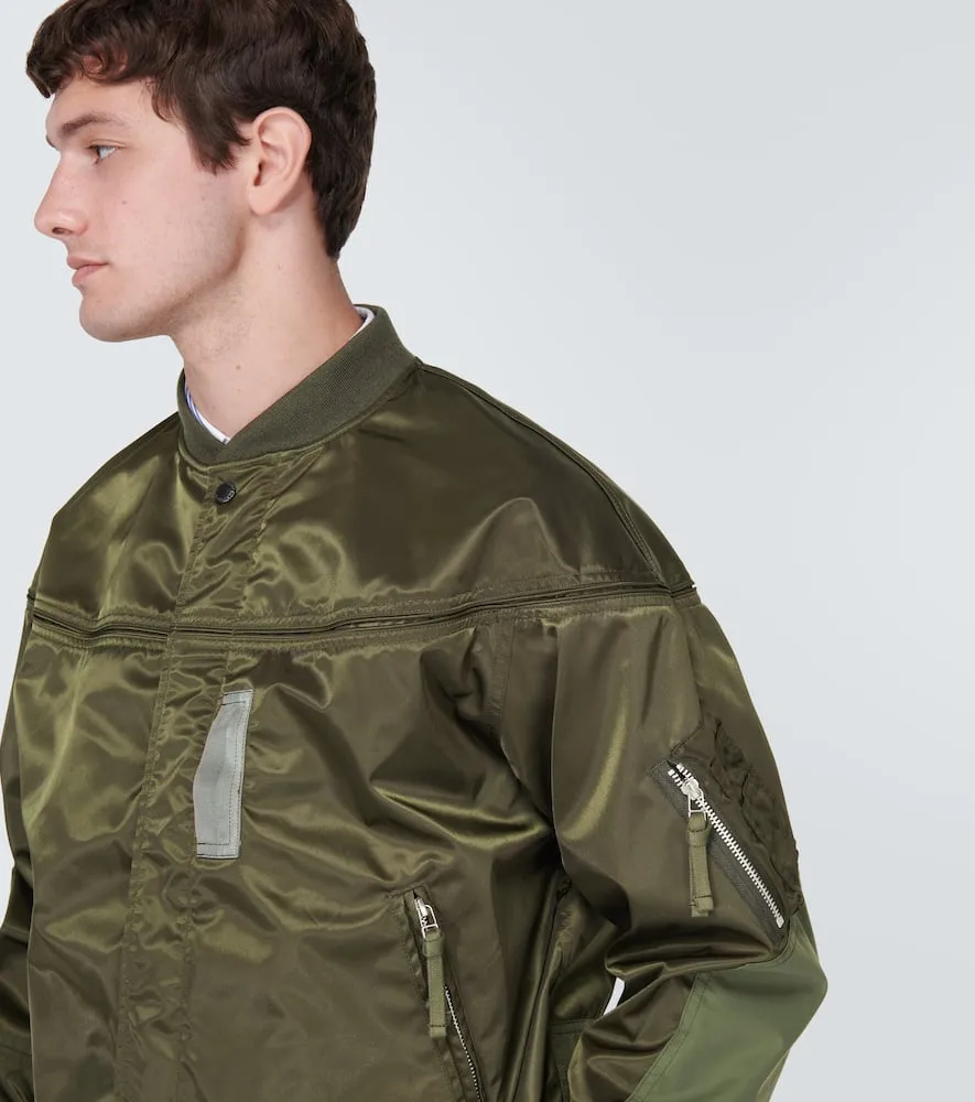 Comme des Garcons Homme Nylon bomber jacket