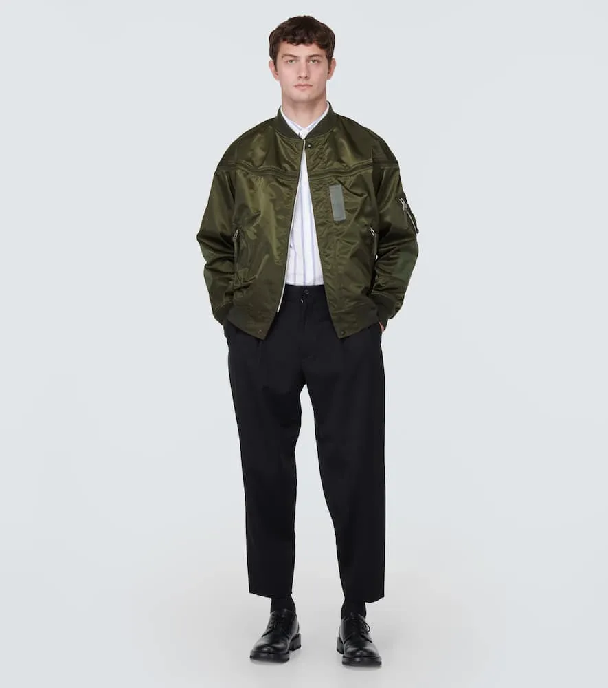 Comme des Garcons Homme Nylon bomber jacket
