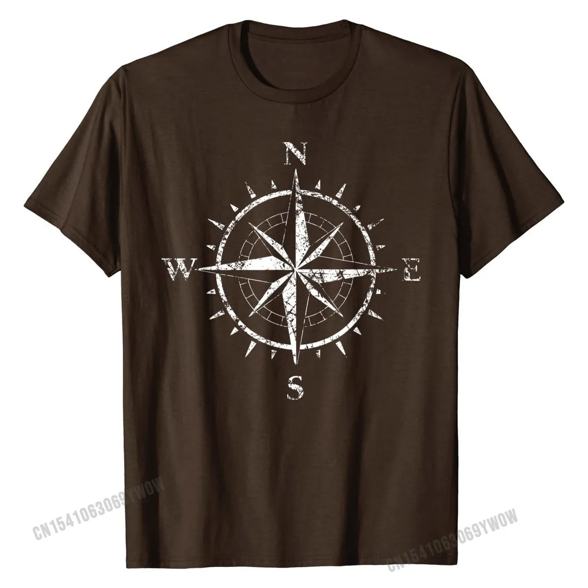 Compass Shirt, Wandering Nomad, Vacation Sailing.