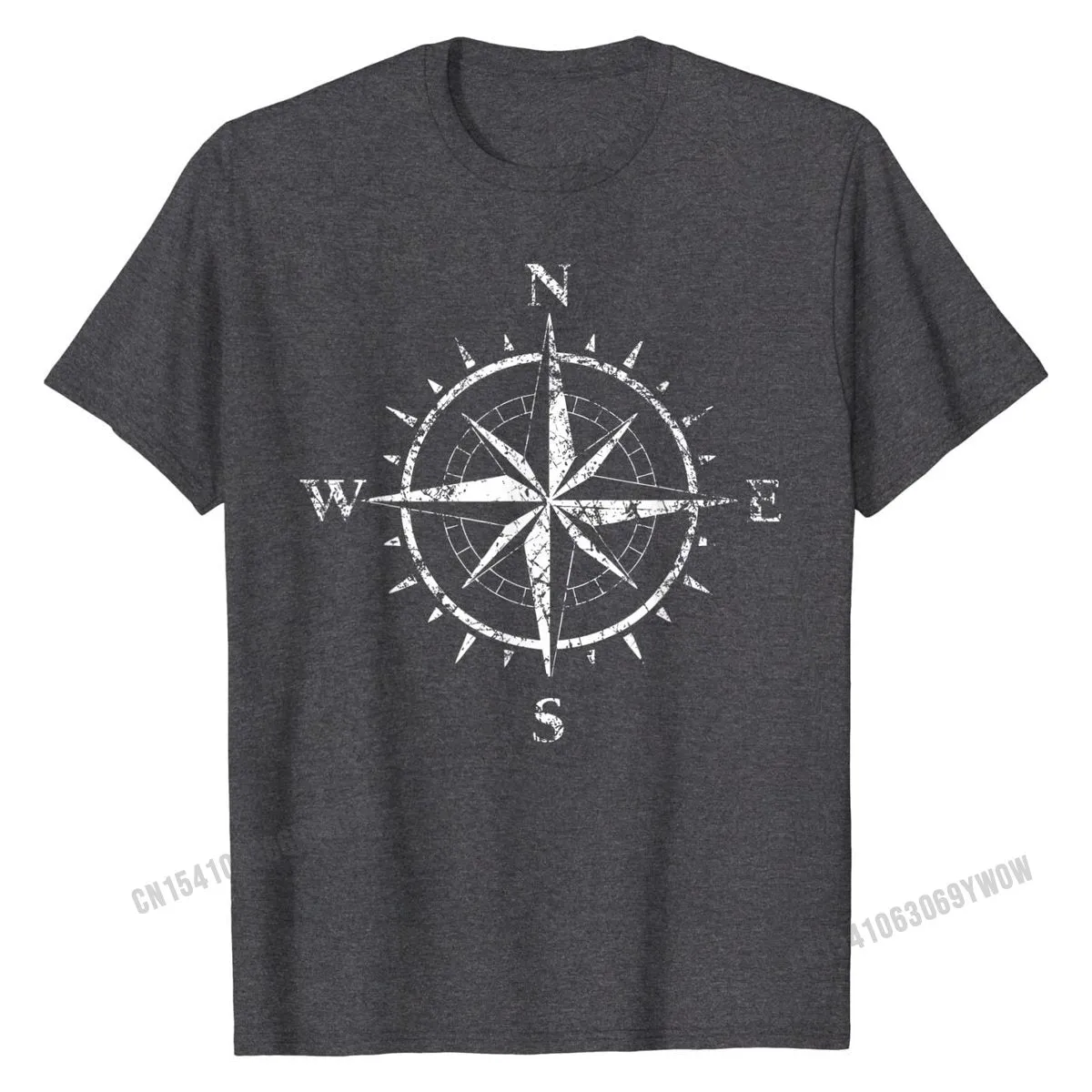Compass Shirt, Wandering Nomad, Vacation Sailing.