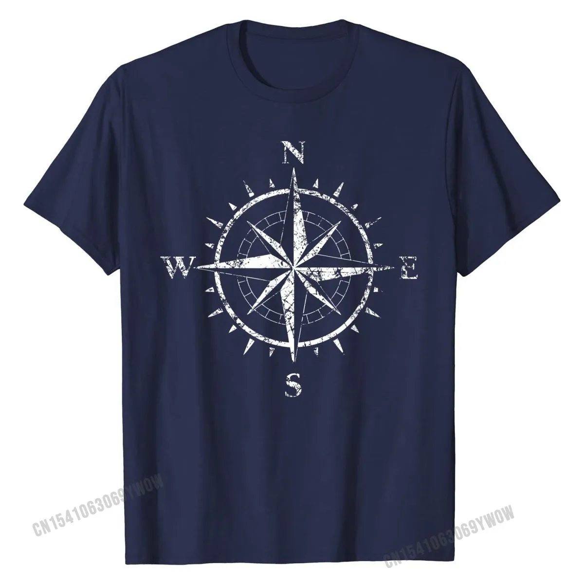 Compass Shirt, Wandering Nomad, Vacation Sailing.