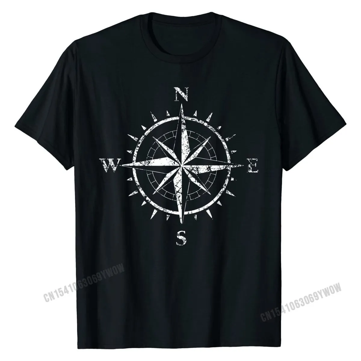 Compass Shirt, Wandering Nomad, Vacation Sailing.