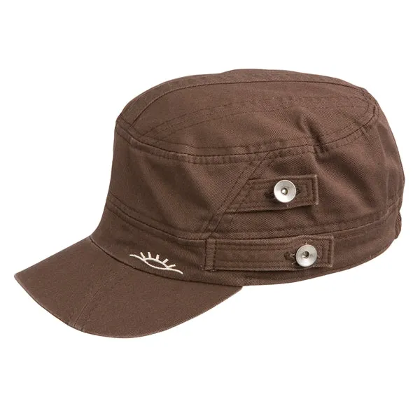 Conner Organic Cotton Design Army Cap