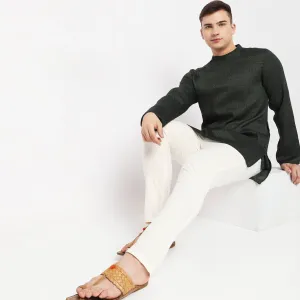 Cotton Ethnic Pant Semi Churidar - Perfect Companion to Kurta & Shirts Kurtas