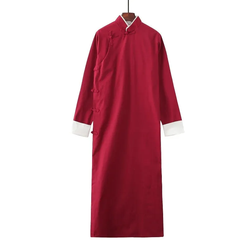 Cotton fabric, Chinese Tang suit set and Crosstalk gown