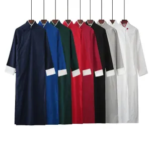 Cotton fabric, Chinese Tang suit set and Crosstalk gown