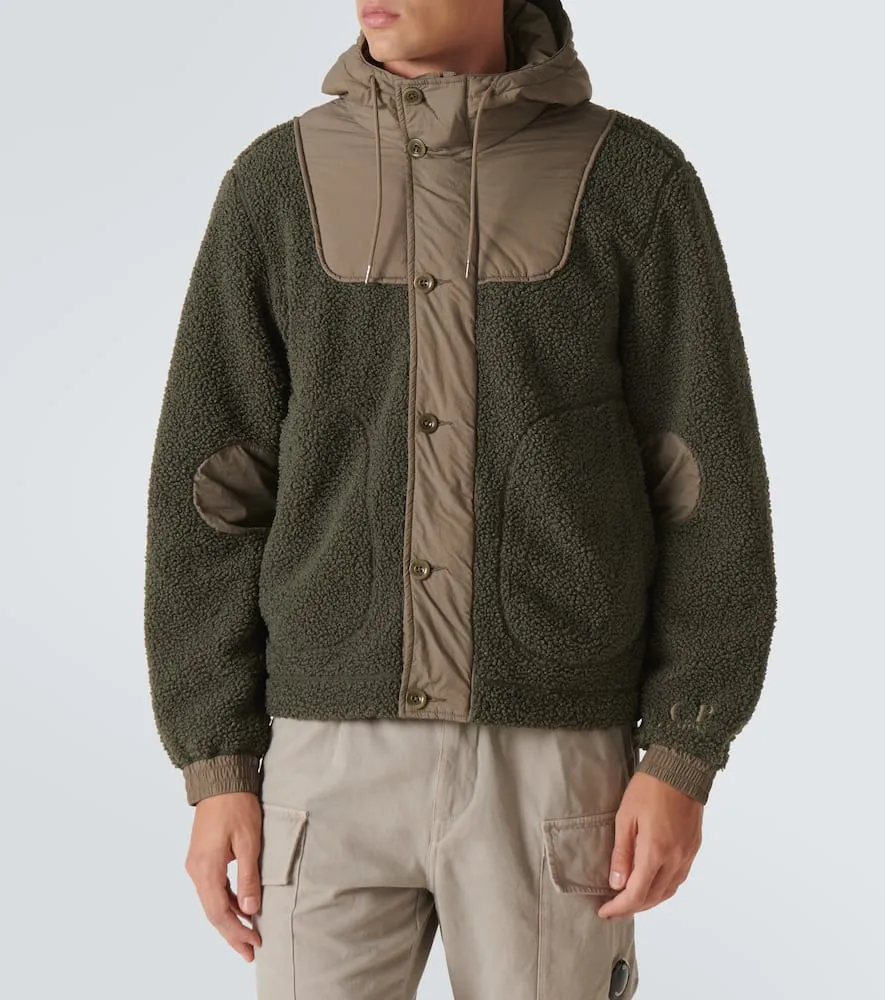 C.P. Company Faux shearling technical jacket