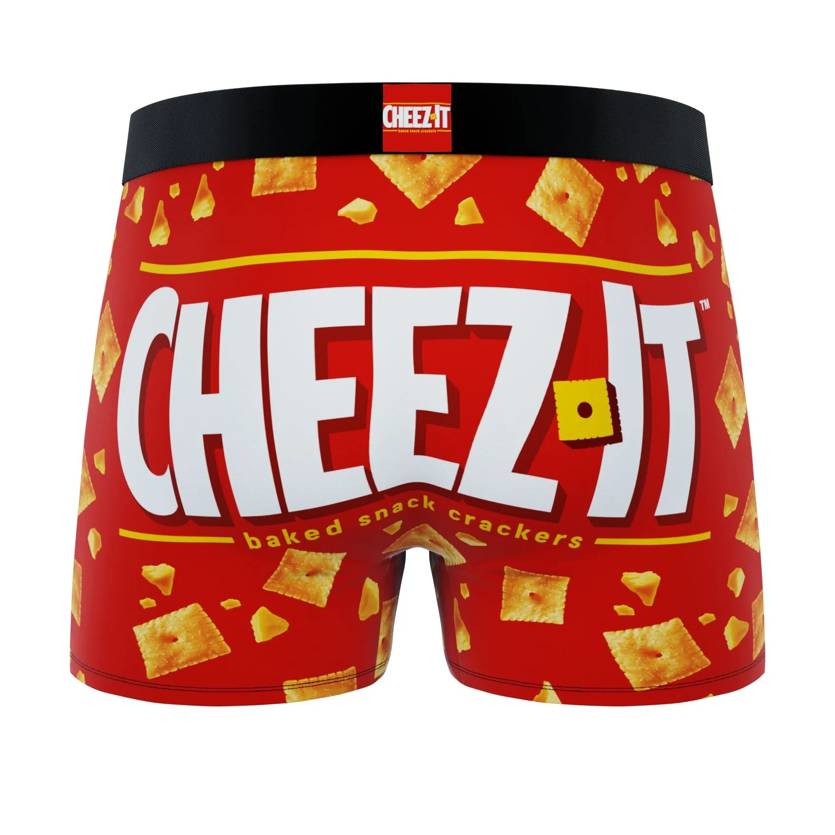 CRAZYBOXER Cheez-It Logo Men's Boxer Briefs (3 Pack)