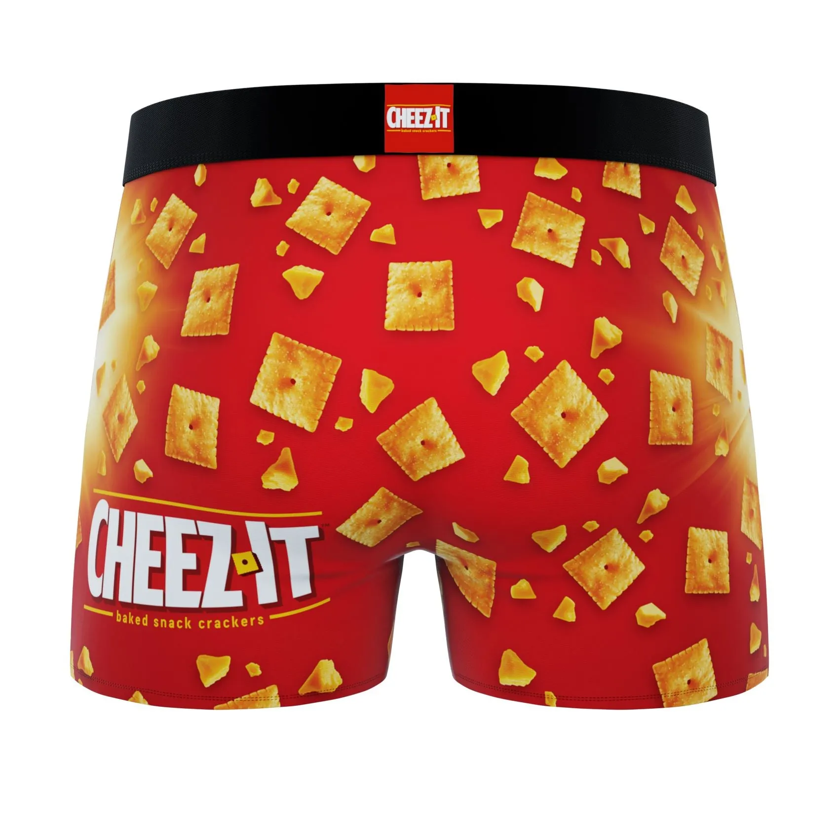 CRAZYBOXER Cheez-It Logo Men's Boxer Briefs (3 Pack)