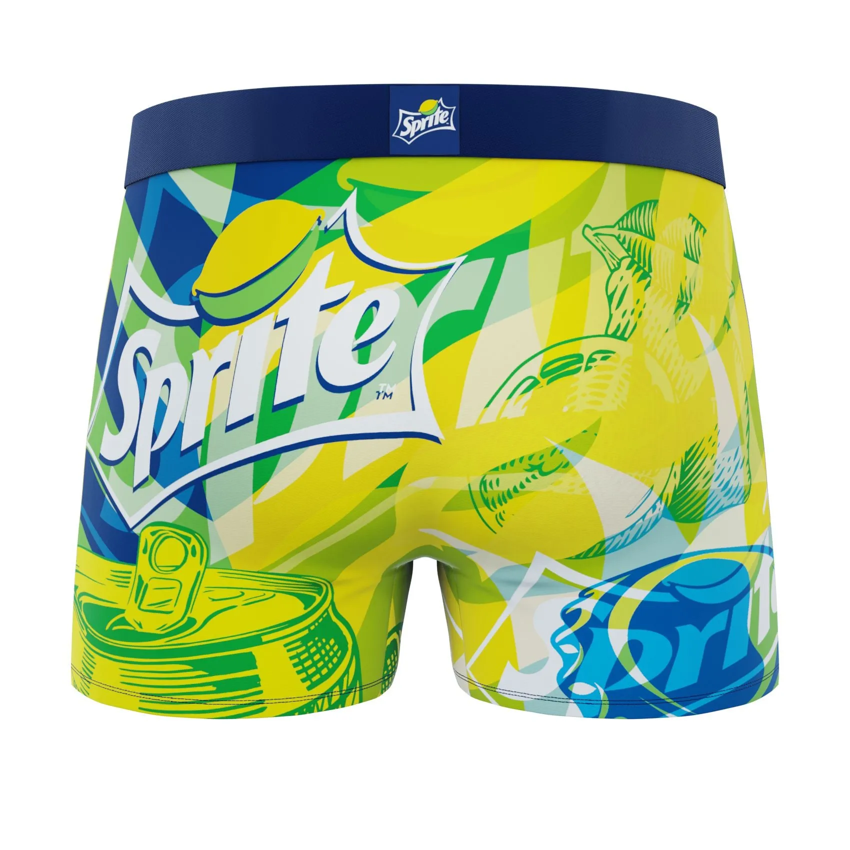 CRAZYBOXER Coca-Cola Soft Drinks Men's Boxer Briefs 3 Pack (Creative Packaging)