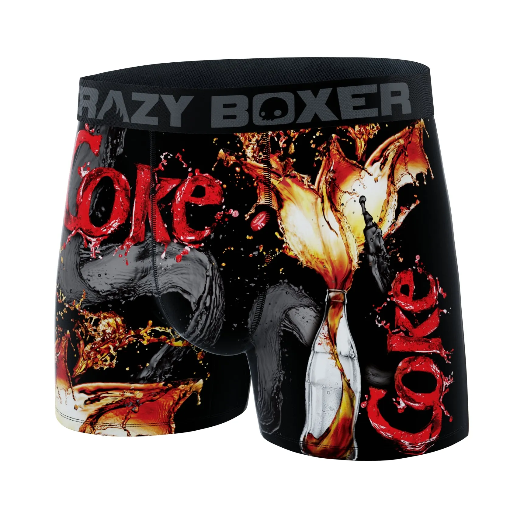 CRAZYBOXER Coca Cola Splash Men's Boxer Briefs