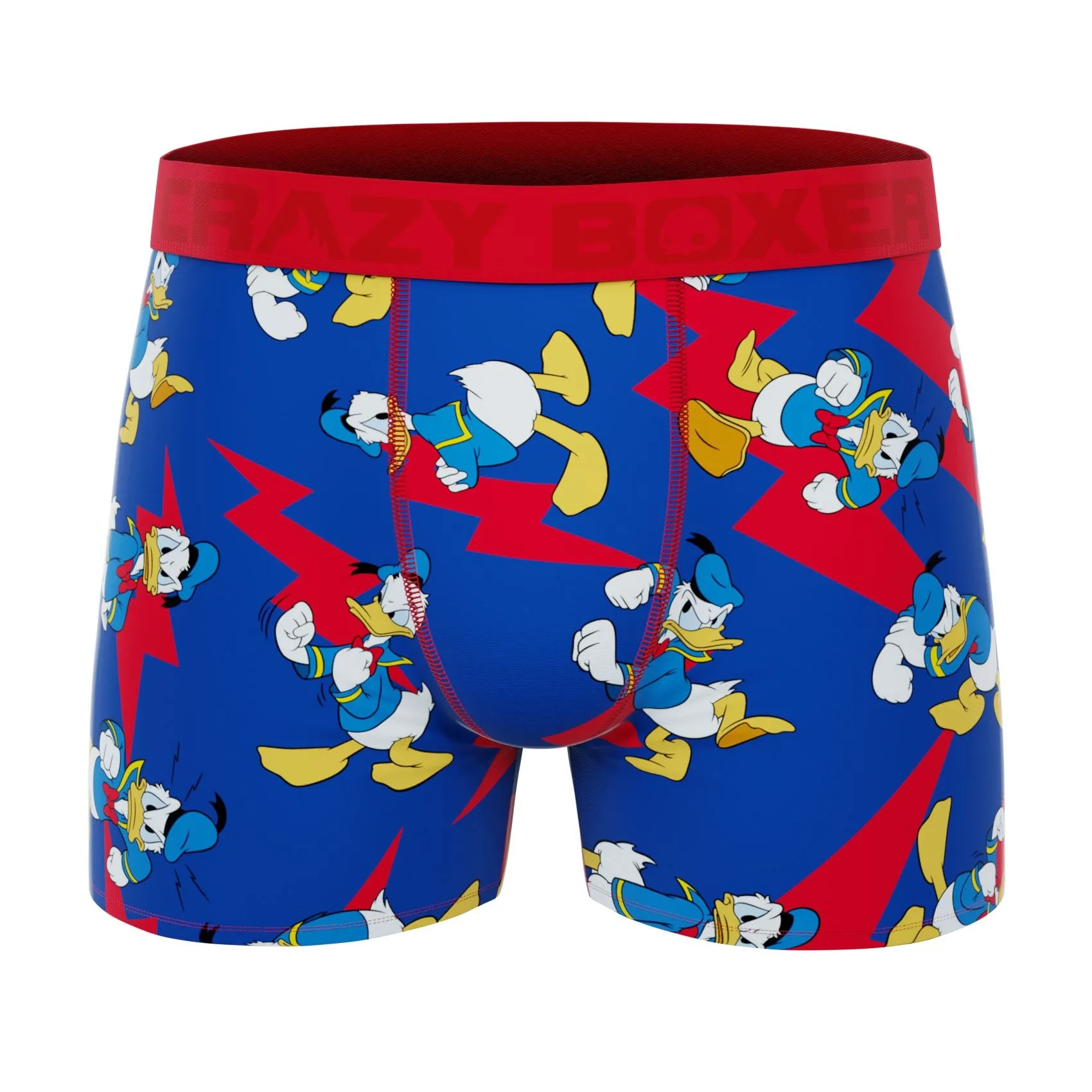 CRAZYBOXER Disney Angry Donald Men's Boxer Briefs (2 pack)