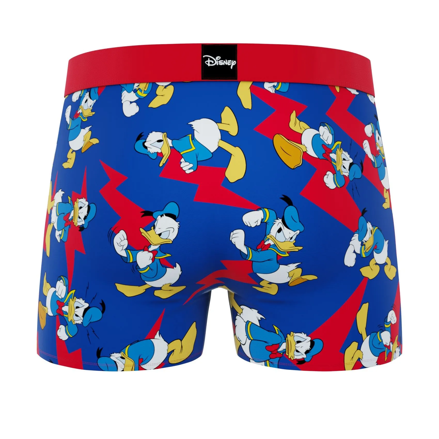 CRAZYBOXER Disney Angry Donald Men's Boxer Briefs (2 pack)