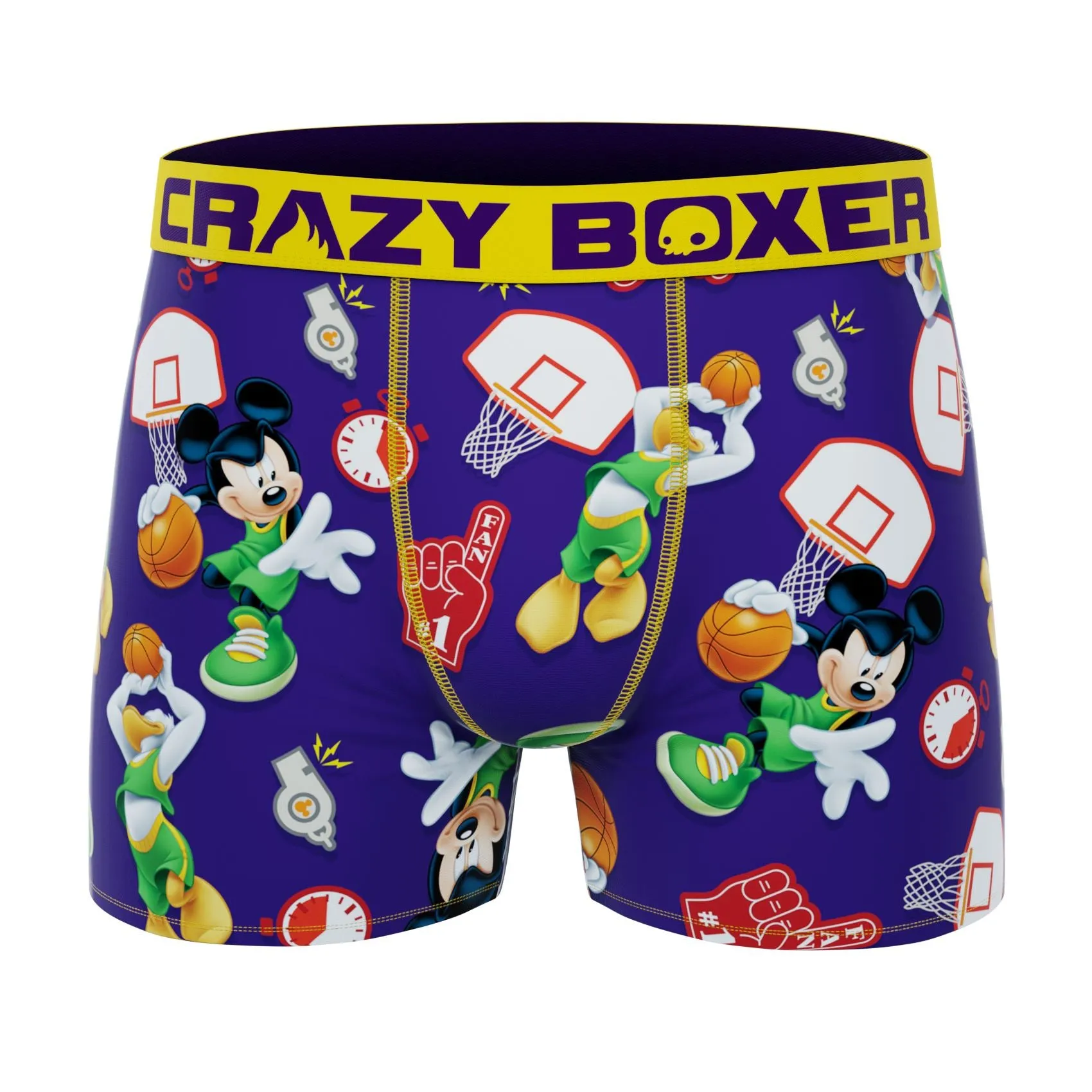 CRAZYBOXER Disney Friends Men's Boxer Briefs (Pack 3)