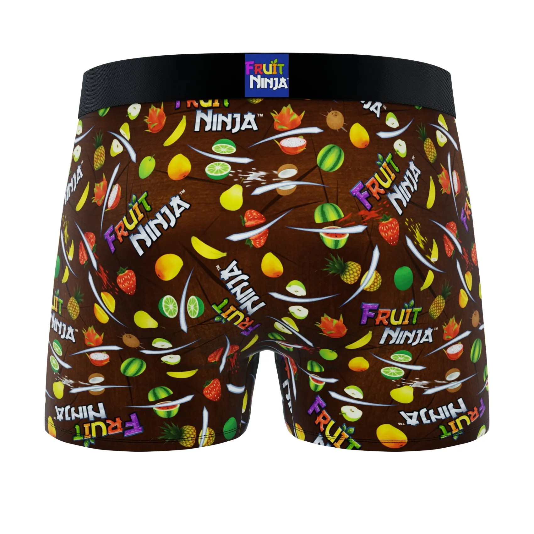 CRAZYBOXER Fruit Ninja All Over Men's Boxer Briefs