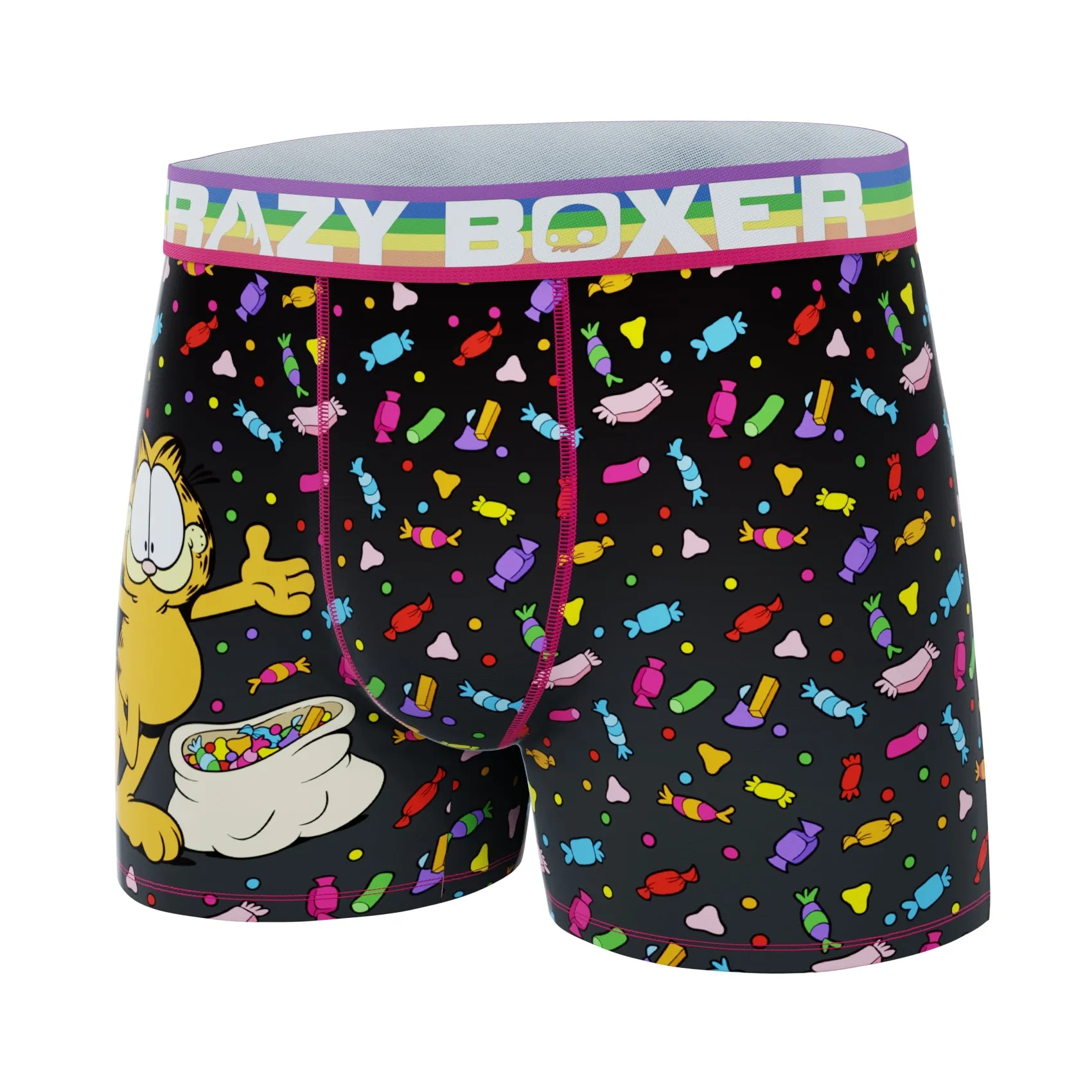 CRAZYBOXER Garfield Candies Men's Boxer Briefs
