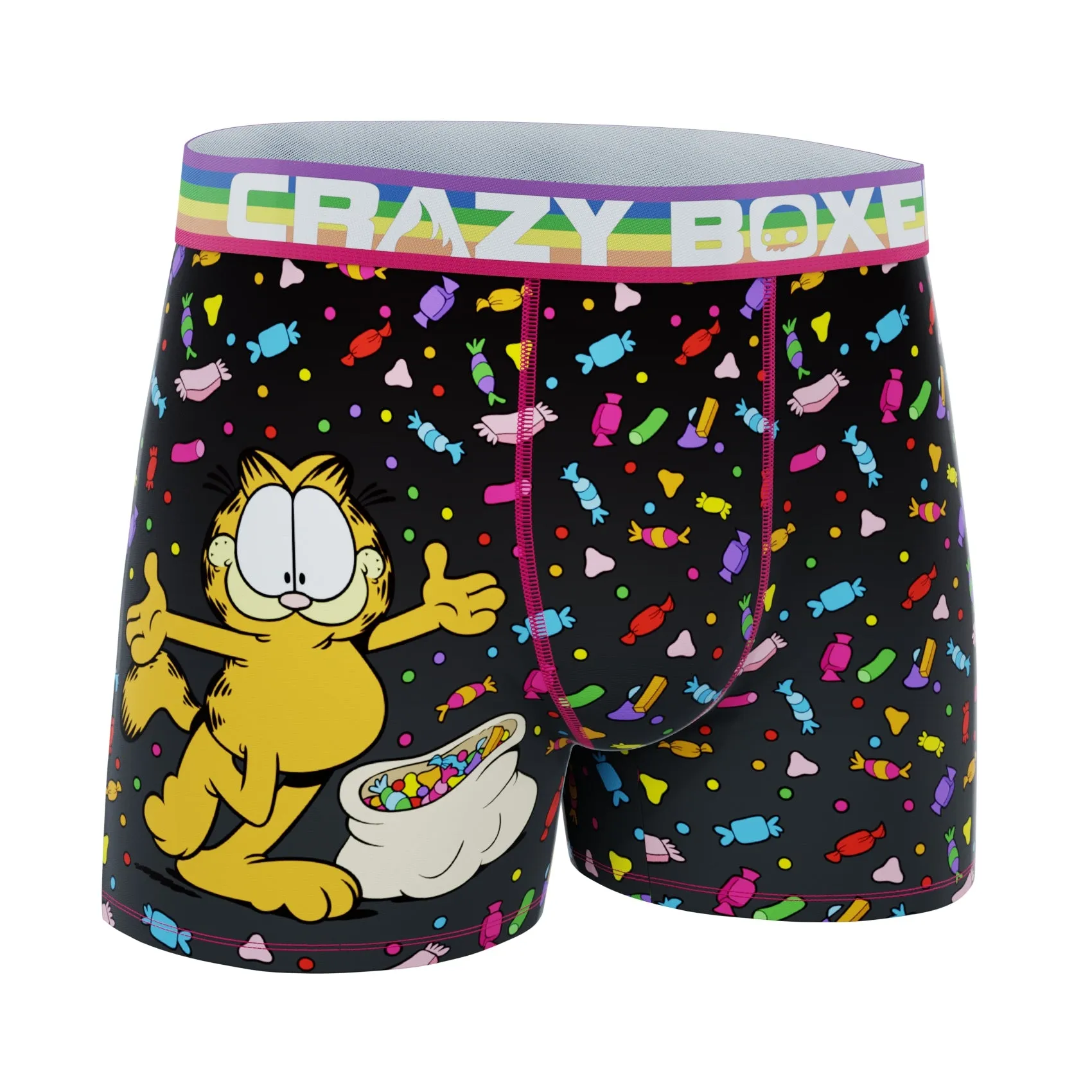 CRAZYBOXER Garfield Candies Men's Boxer Briefs