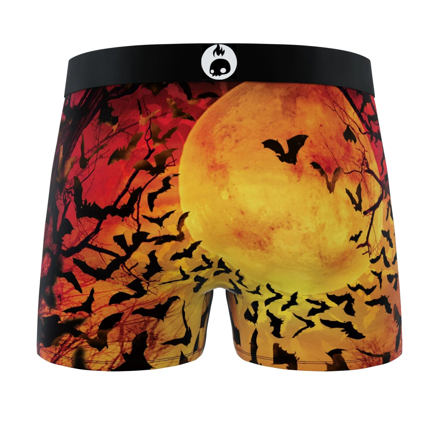 CRAZYBOXER Halloween Bats Men's Boxer Briefs