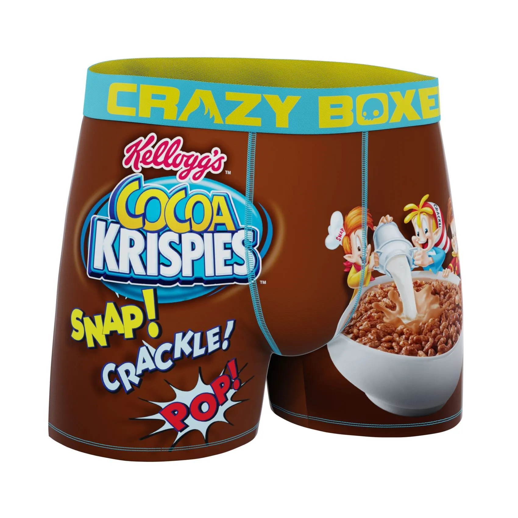CRAZYBOXER Kellogg's Cocoa Krispies Men's Boxer Briefs