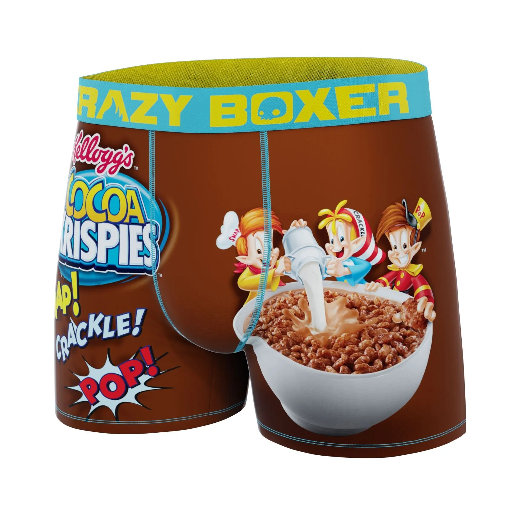 CRAZYBOXER Kellogg's Cocoa Krispies Men's Boxer Briefs