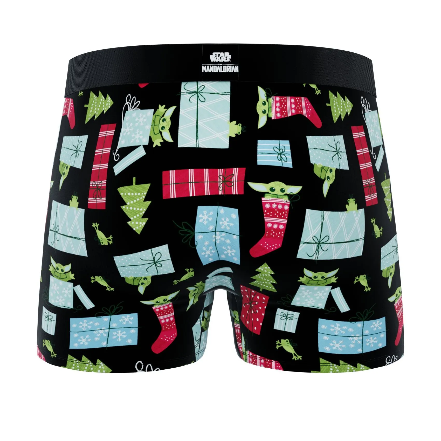 CRAZYBOXER Mandalorian Christmas Men's Boxer Briefs