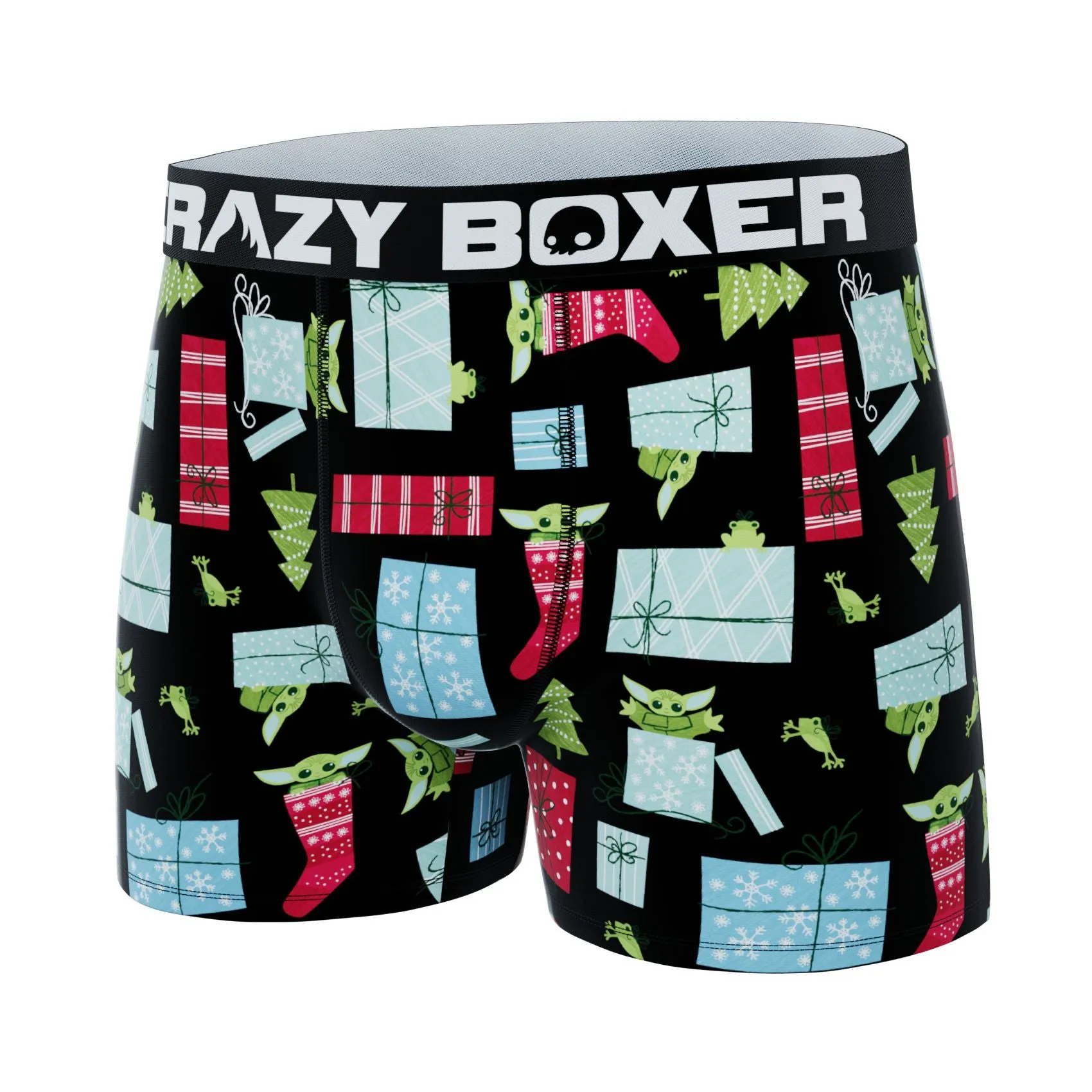 CRAZYBOXER Mandalorian Christmas Men's Boxer Briefs