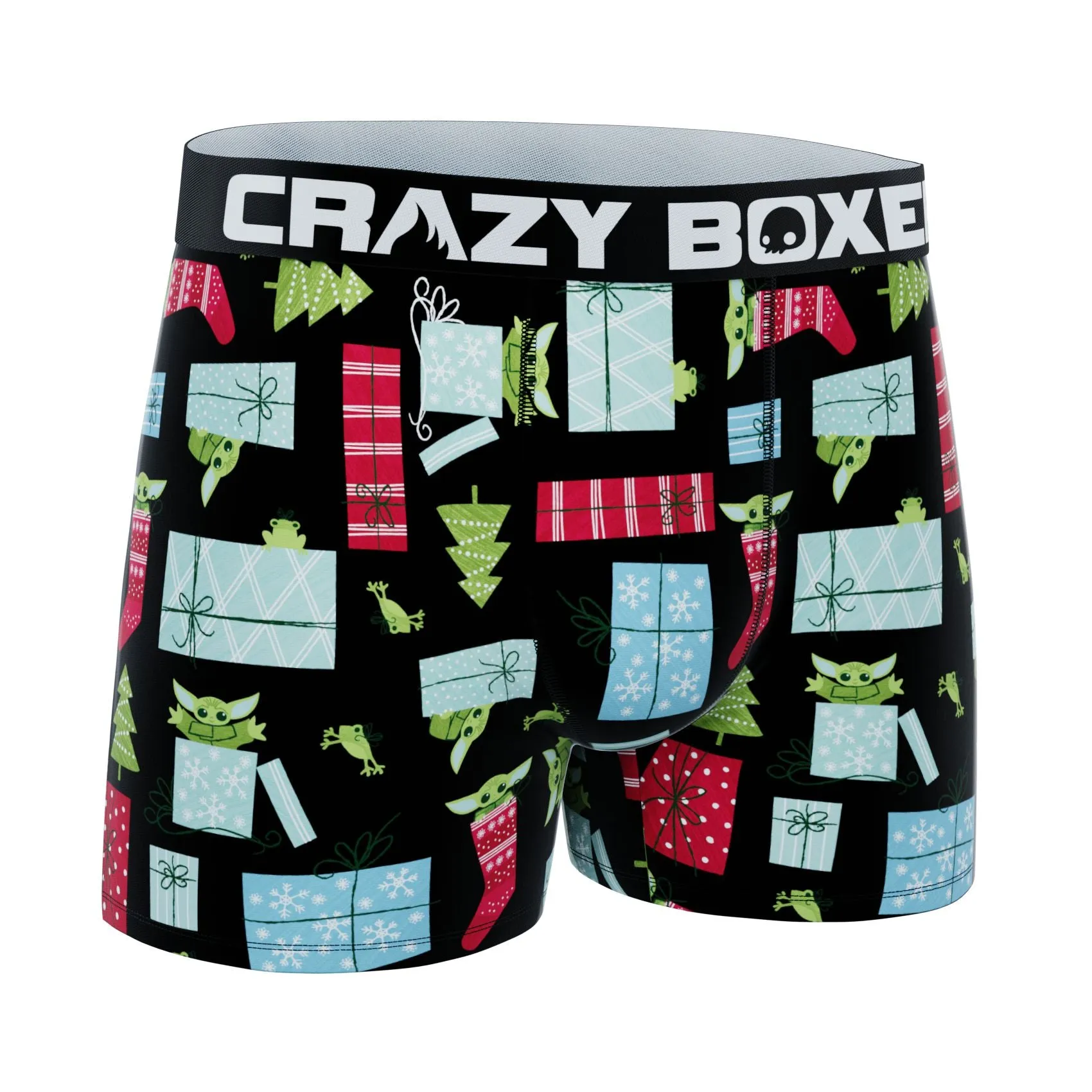 CRAZYBOXER Mandalorian Christmas Men's Boxer Briefs