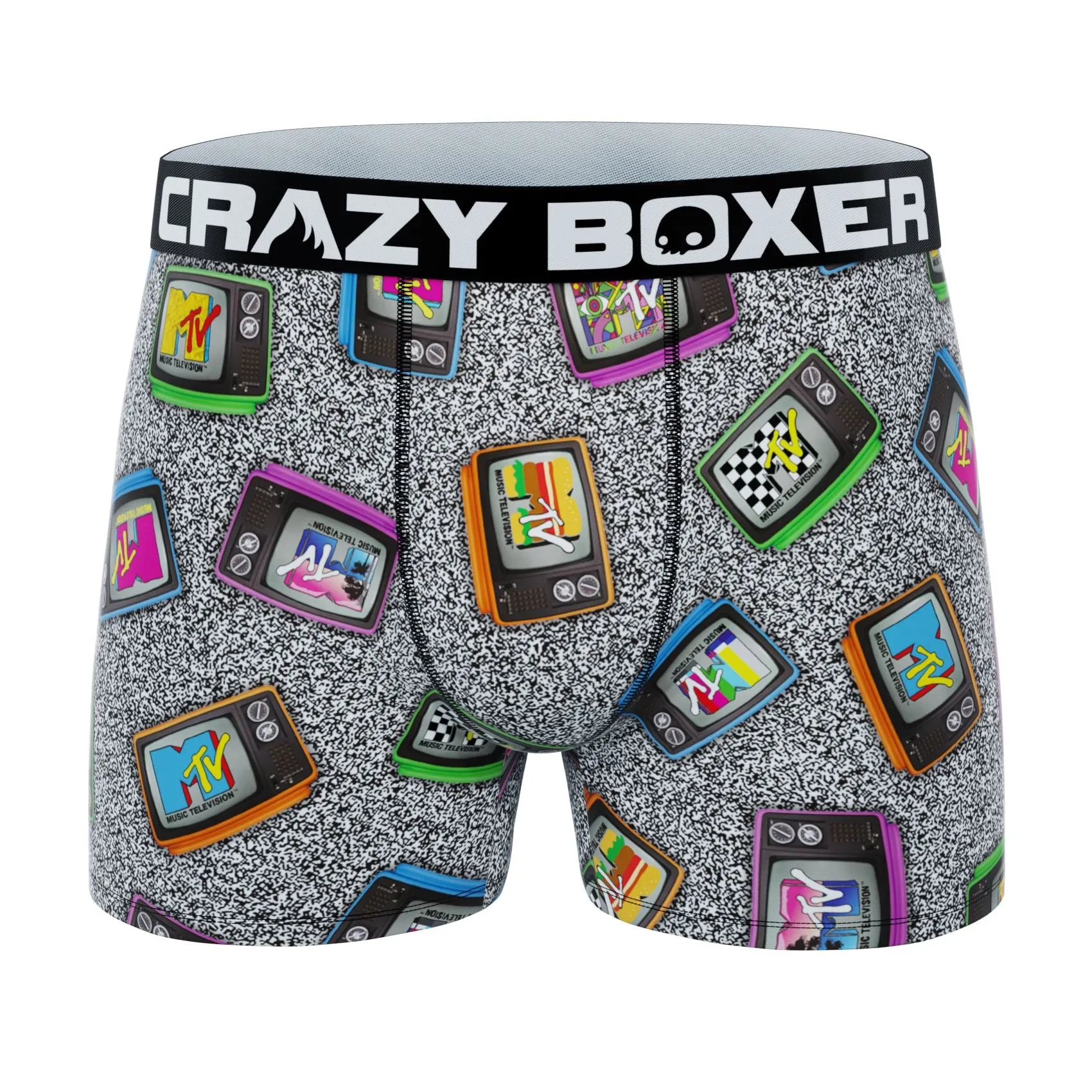 CRAZYBOXER MTV Men's Boxer Briefs (Pack 2)