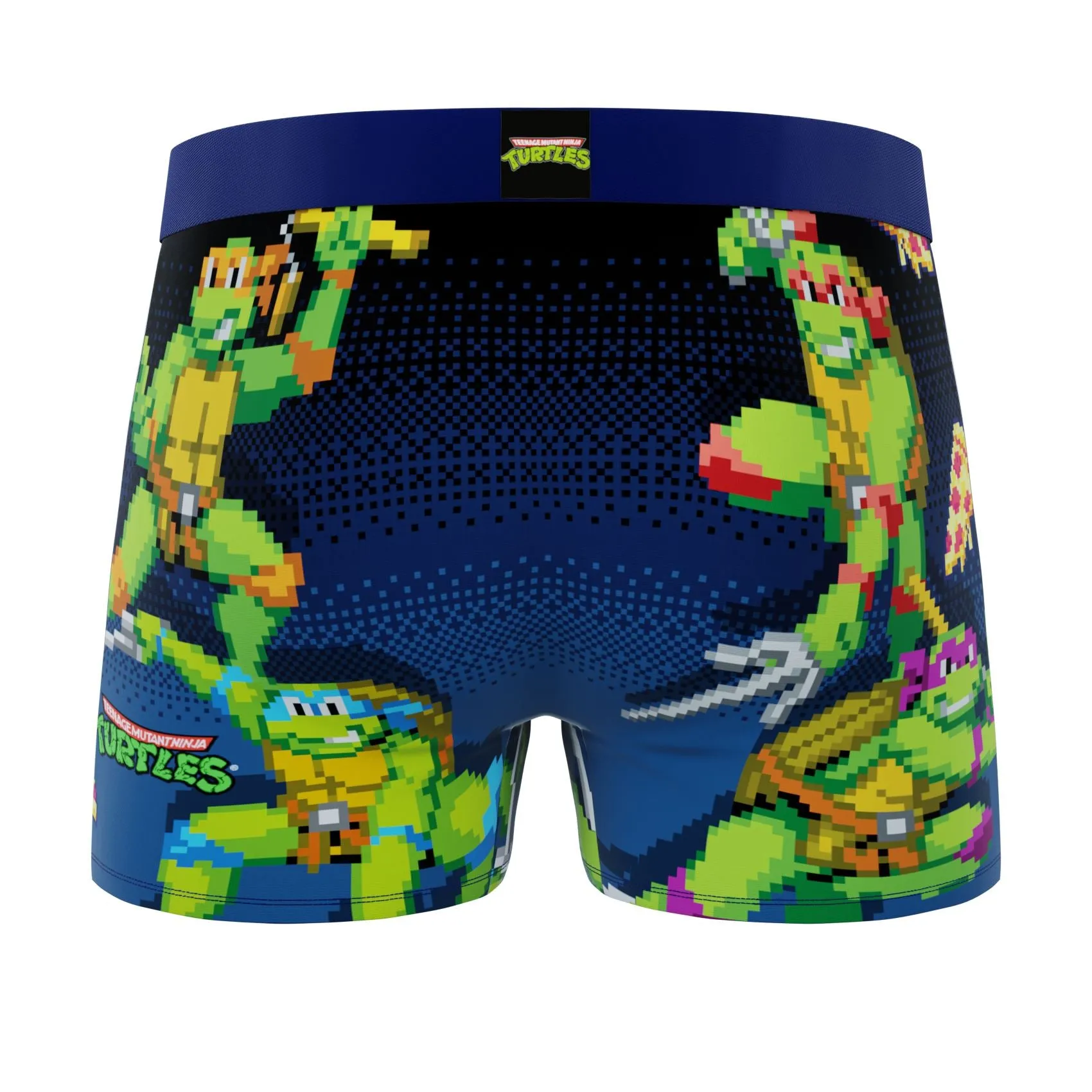 CRAZYBOXER Ninja Turtles In Time Men's Boxer Briefs (3 pack)