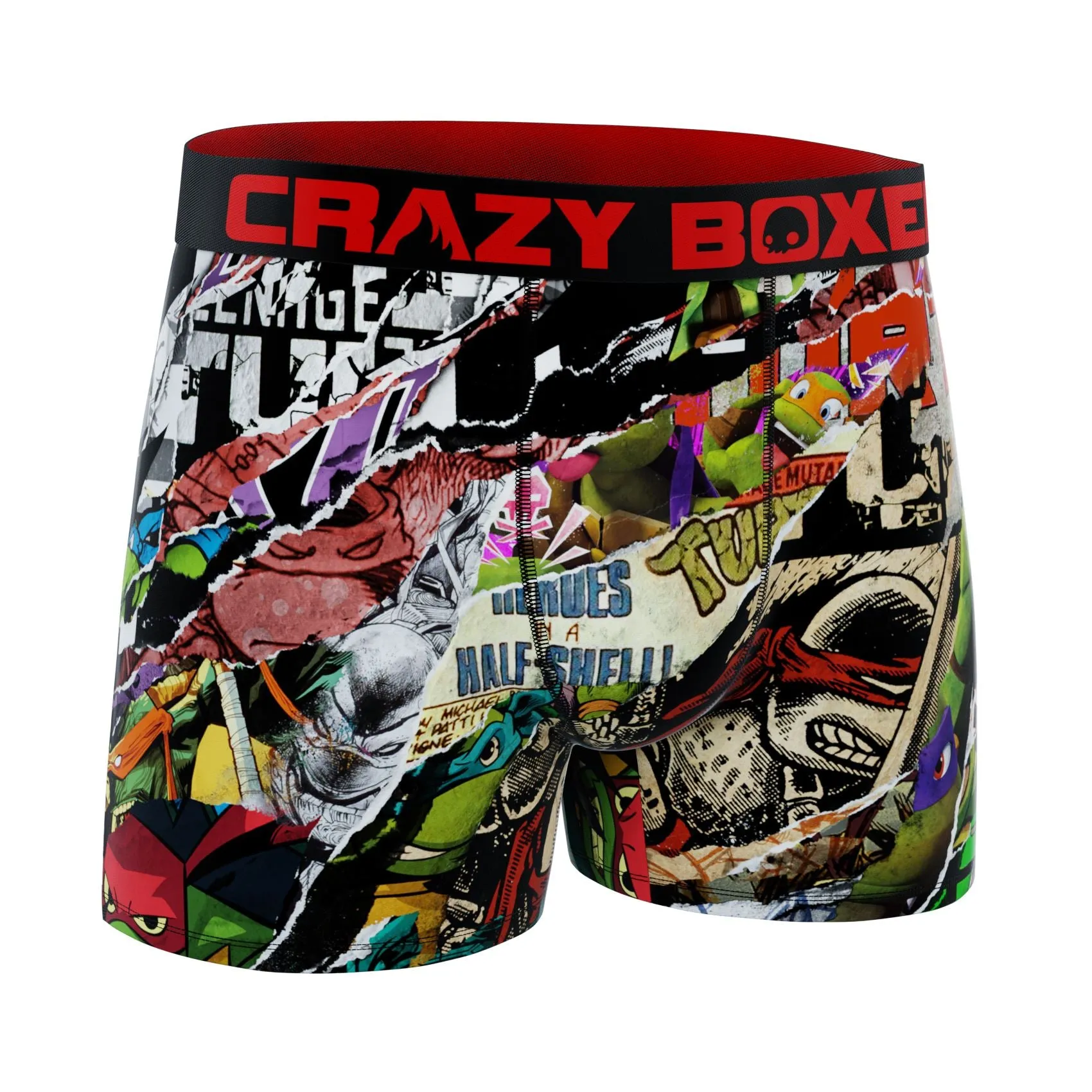 CRAZYBOXER Ninja Turtles Medley Men's Boxer Briefs