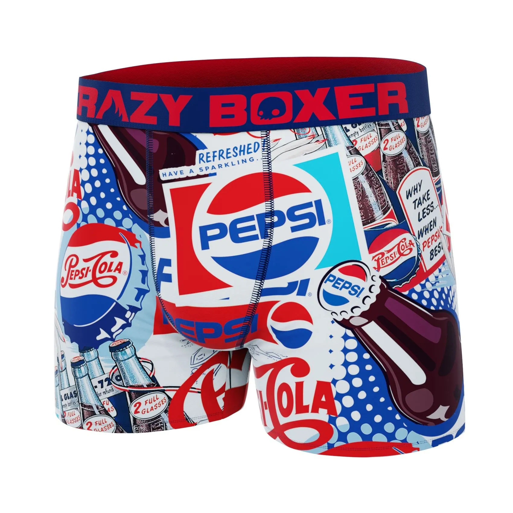 CRAZYBOXER Pepsi Vintage Men's Boxer Briefs