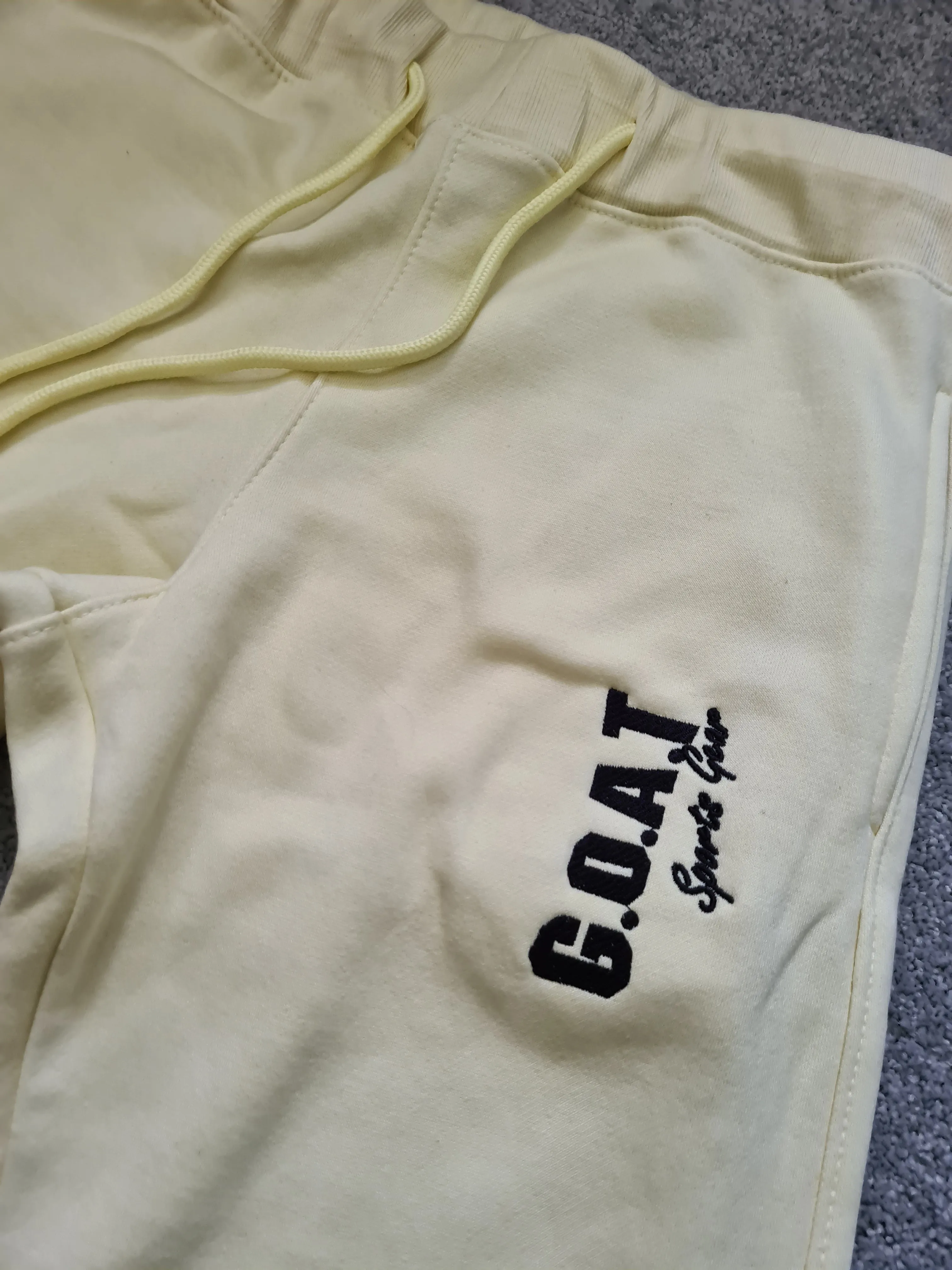 Cream Classic Tracksuit Set