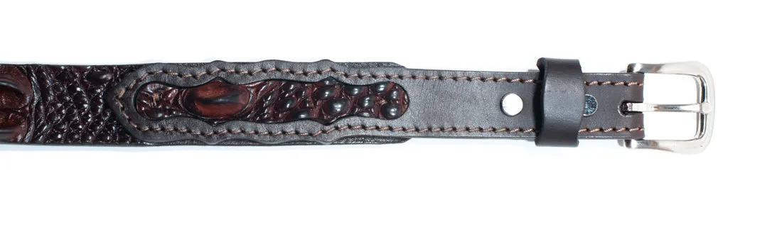 Crocodile Skin Ranger Belt