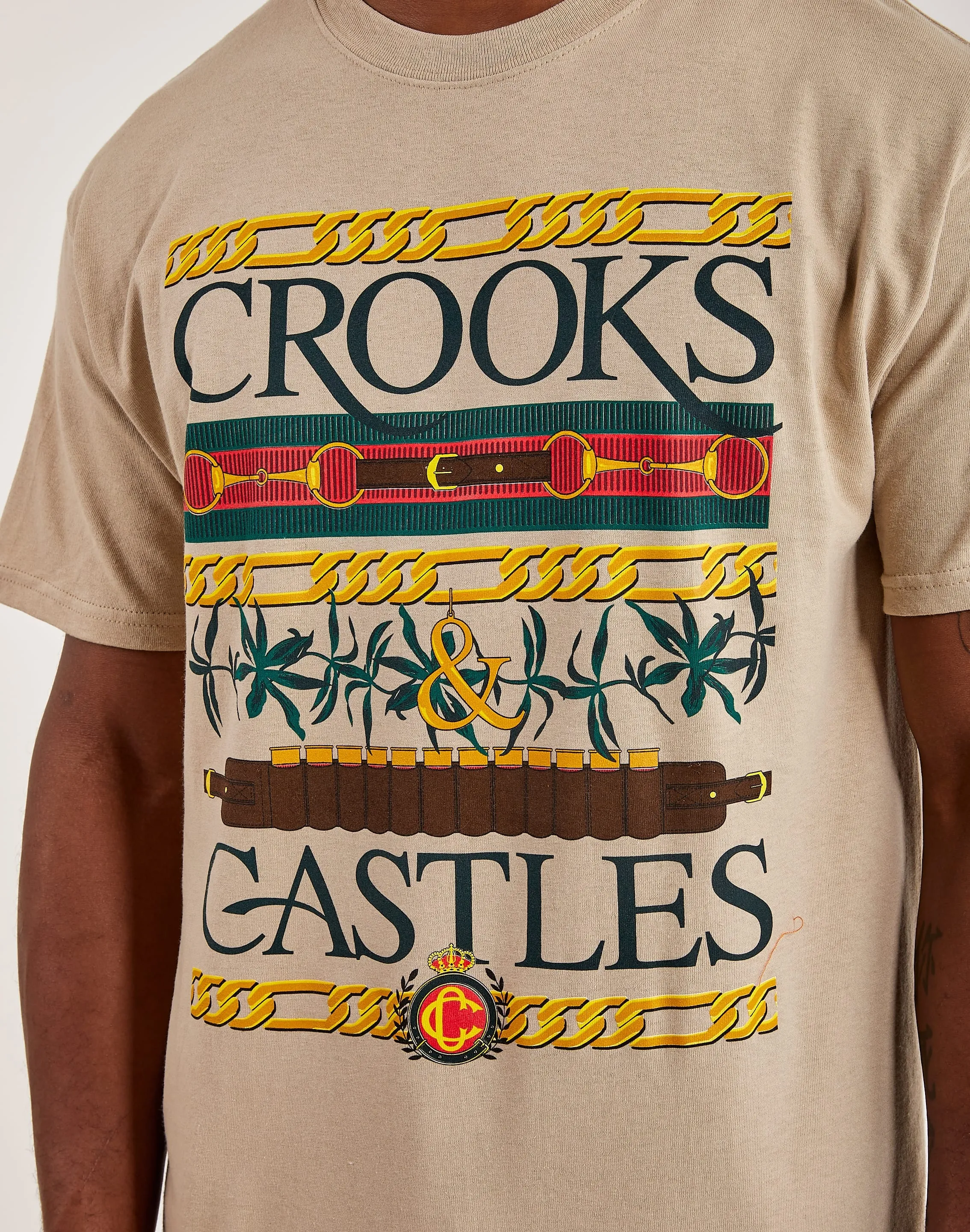 Crooks & Castles Chain Tee